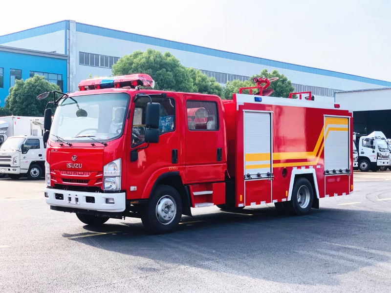 五十鈴700P水罐消防車_3.5噸水罐消防車